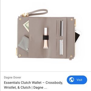 Dagne Dover Essentials Clutch Bleeker Blush
